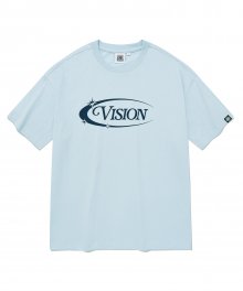 VSW Shine Logo T-Shirts Sky Blue
