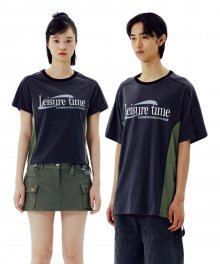 LEISURE TIME TEE CHARCOAL (AM2DMUT510A)