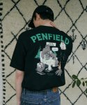 펜필드(PENFIELD) CAMPING PRINT TS BLACK_FP2KT81U