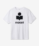 이자벨마랑(ISABEL MARANT) 여성 로고 반소매 티셔츠 - 화이트 / TS0001FAA1N09E20WH