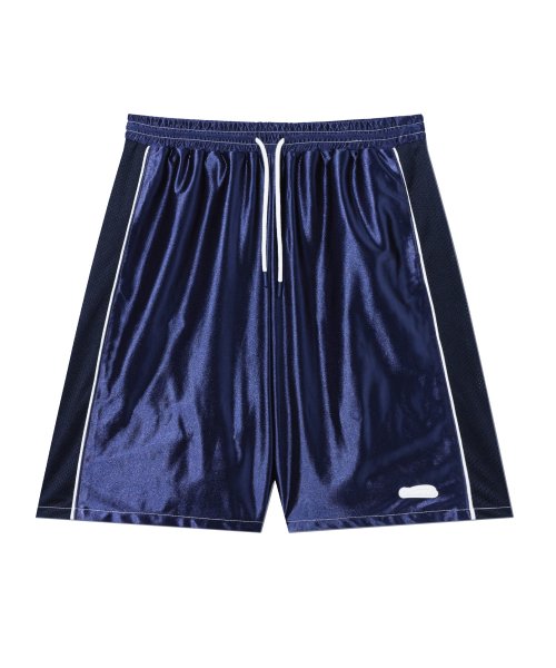 MUSINSA OIOICOLLECTION Sporty Football Shorts Navy