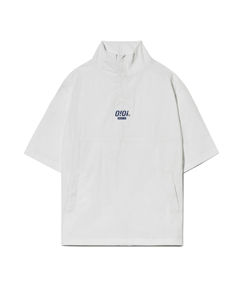 Анорак с крупным лого WHITE
