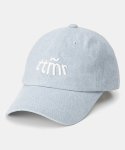 톰투머로우(TOMTOMORROW) ttmr clam logo ball cap [grey blue]