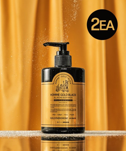 폴 메디슨(PAULMEDISON) 옴므 골드블랙 올인원 바디워시 310ml 2개 - 후기 | 무신사 폴 메디슨(PAULMEDISON)  옴므 골드블랙 올인원... 