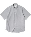유니폼브릿지(UNIFORM BRIDGE) oxford bd short shirts grey