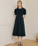 룩캐스트(LOOKAST) 아리아 슬릿 드레스 / ARIA SLIT DRESS_2colors
