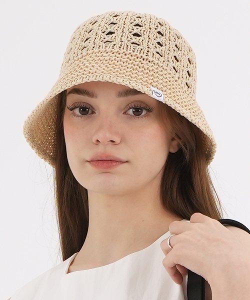 Bucket straw store hat