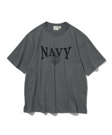 vtg navy s/s tee grey