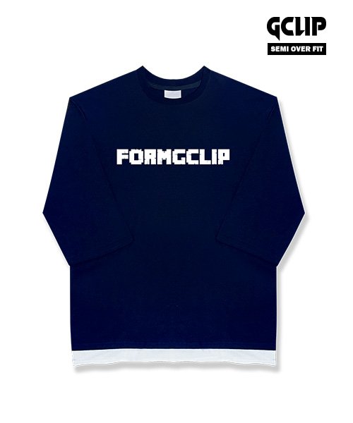 지크립(GCLIP) [23SS]프롬지크립 오버핏 7부 티셔츠 - 27,900 | 무신사 스토어 지크립(GCLIP) [23SS]프롬지크립  오버핏 7부 티셔츠 - 27... 