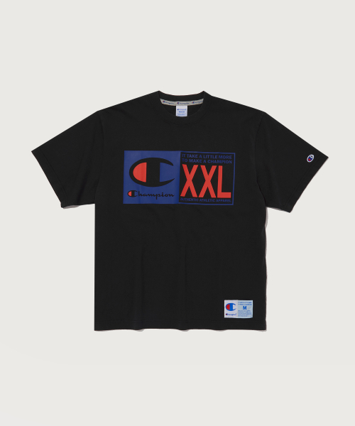 챔피온() 90s Jock Tag 그래픽 반팔 티셔츠 Black 상품 이미지