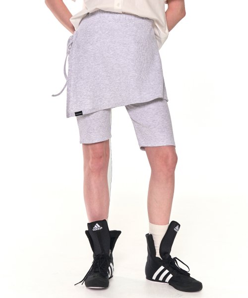 パンツ [ ZIZEMUSEUM] BIKER LAP SKIRT SHORTS (GRAY) MUSINSA | ZIZEMUSEUM BIKER LAP SKIRT SHORTS (CHACOL)