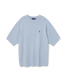 [COOL] HERITAGE DAN ROUND NECK BOUCLE SS KINT SKY BLUE