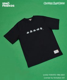 (짱구) 짱구 반팔 티셔츠(BLACK)_SPRLD26U02