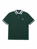 투에니스홀(20TH HOLE) YOKO 카라넥 포인트 PK 남성 반팔 티셔츠 [D/GREEN]