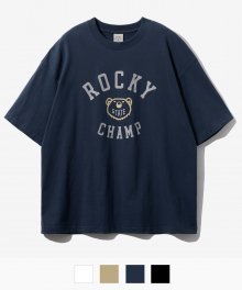 플로우 락키 챔피온 반팔 티셔츠 네이비 YKST1403