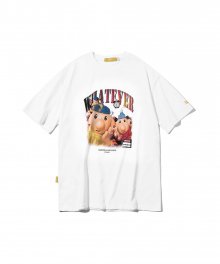 [Pat&Mat] Time Bomb T-shirt(WHITE)