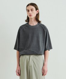 molesey pigment s/s tee charcoal