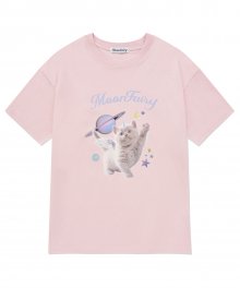 MF PLANET CAT TEE-PINK