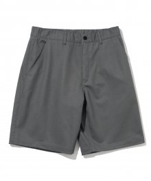 basic chino shorts grey