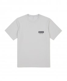 S23MMTTS73 퀵드라이 리플렉티브 반팔 티셔츠 Light Gray