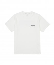 S23MMTTS73 퀵드라이 리플렉티브 반팔 티셔츠 Off White