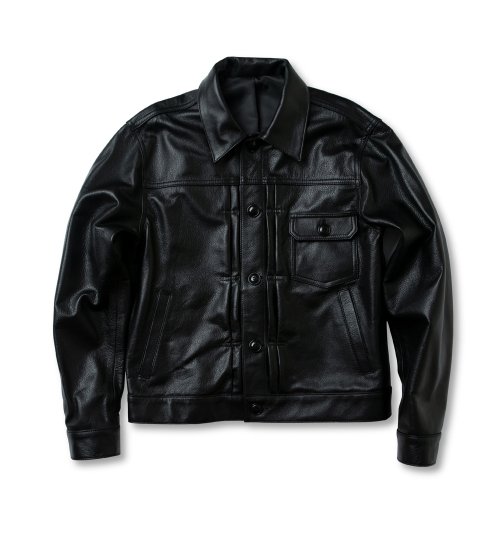 черный PP 1st Type черный Leather куртка