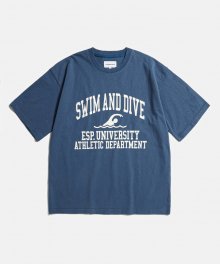 Swim And Dive Tee French Blue
