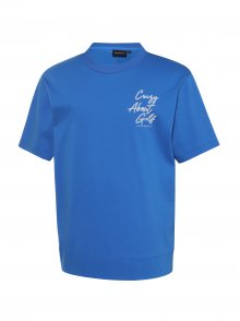 SG 모션 블루종 라운드 티셔츠 M_Blue