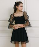 리맨티스트(REMANTIST) 스모킹 앤틱 드레스 (블랙)