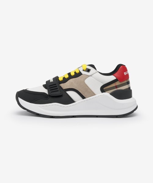 Burberry velcro sneakers hotsell