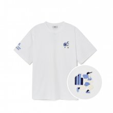 펀 라이프 로고 티셔츠 NY (White)