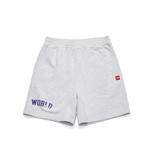 씨엔엔 어패럴(CNN APPAREL) 스타일 월드 스웨트 셔츠 MELANGE GREY - 사이즈 & 후기 | 무신사