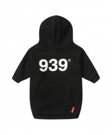 DOGGY 939 LOGO HOOD (BLACK)