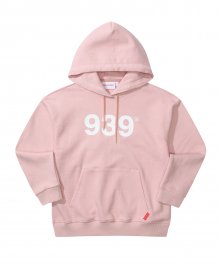 KIDS 939 LOGO HOOD (PINK)