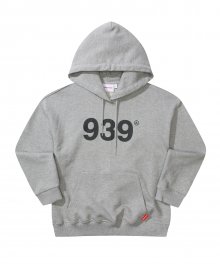 KIDS 939 LOGO HOOD (GRAY)