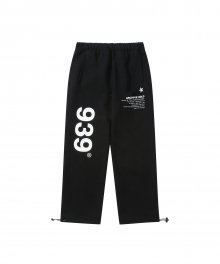 KIDS 939 LOGO SWEAT PANTS (BLACK)