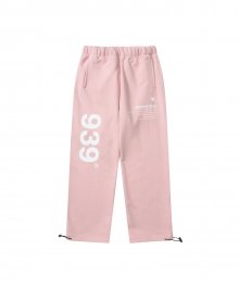 KIDS 939 LOGO SWEAT PANTS (PINK)