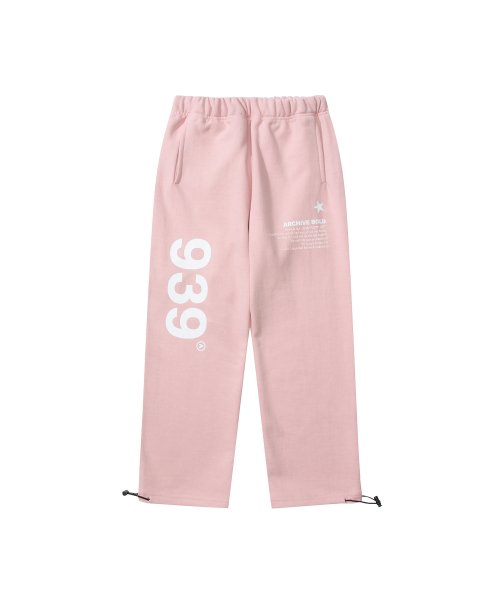 MUSINSA | ARCHIVE BOLD KIDS 939 LOGO SWEAT PANTS (GRAY)
