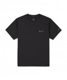 S23MMTTS83 퀵드라이 델타 반팔 티셔츠 Black