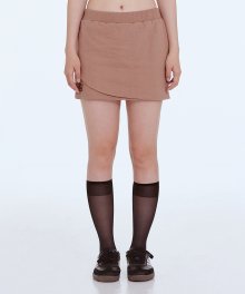 [Archive Bold X Stumpynee] LOW-RISE SKIRT (BROWN)