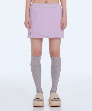 아카이브 볼드(ARCHIVE BOLD) [Archive Bold X Stumpynee] LOW-RISE SKIRT (LAVENDER) 상품 이미지