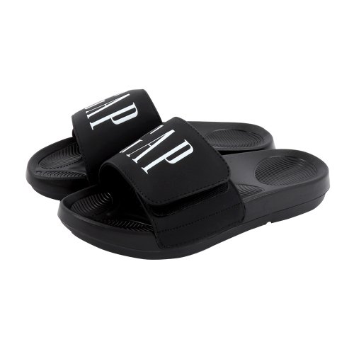 MUSINSA GAP Velcro slippers black