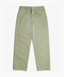 PIGMENT DYING TAPERED PANTS_KHAKI