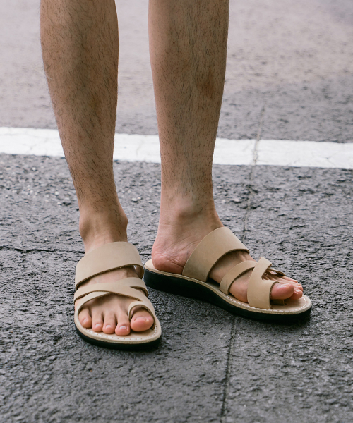 예루살렘 샌들(jerusalemsandals) 8NN THE GOOD SHEPHERD-WHITE NUBUCK (더 굿 셰퍼드 누벅)