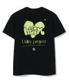 헤임 캠페인 로고 티셔츠 (블랙)