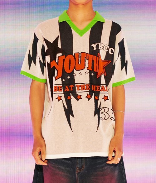 YBCC SOCCER UNIFORM TOP белый