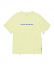LSB 베이직 로고 반팔 티셔츠 (레몬)