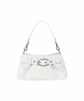 C BELTED HOBO MINI BAG_WHITE