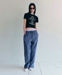 SUMMER TRACK PANTS [DEEP VIOLET]