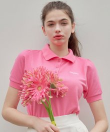 리아 퍼프 티셔츠 핑크